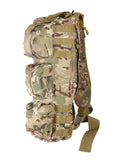 Lancer Tactical Shoulder "Go Pack" Bag, Black, Tan, Multi-Camo