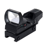 Lancer Tactical Red & Green Dot Reflex Sight w/ 4 Reticles (Black)