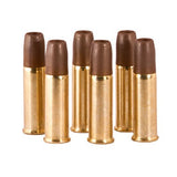 CO2 Revolver Shells - 6 Pack -       Full Metal Construction     Size: 6mm BB     1 Pack: 6 Shells     1 Round Per Shell