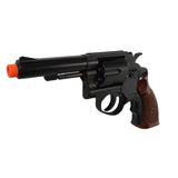 HFC HG-131B Gas Powered revolver pistol - -Full Metal Barrel M10 Gas Revolver with Metal Shell Set and Hard Guncase.  -FPS: 250 FPS  - Material ABS / Metal  -  Length - 230mm Barrel Length  - 6 rounds