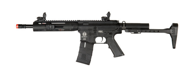 ICS Tubular CXP Rifle, Full Metal AEG, Black