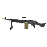 LANCER TACTICAL M240 AUTOMATIC AEG - - Magazine: 4000 Rounds - Hop Up: Adjustable - Shooting Mode: Full Auto - Muzzle Velocity: 390-410 FPS 