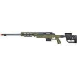RIS CHASIS BOLT ACTION AIRSOFT SNIPER RIFLE w/FLUTED BARREL