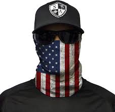 American Flag Multi Purpose cloth Face Mask Balaclava Neck Guard