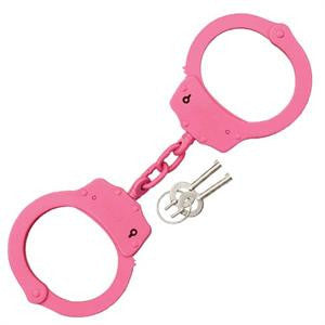 Pink Handcuffs with case