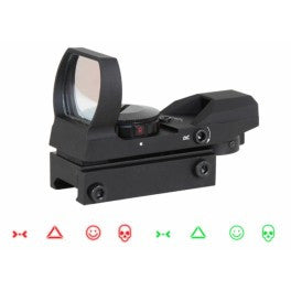 TACTICAL DUAL ILL. 4 DIFFERENT RETICLES/WARFARE EDITION