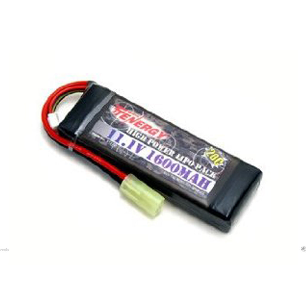 Tenergy Li-po 11.1 volt 1600 MAH 20c Battery