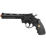 938 Uhc 6" Revolver, Black - •Working Hammer •Colored front sight •Black grips