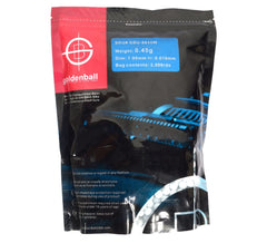 GoldenBall 8mm 0.45g  2000 Round bb - White