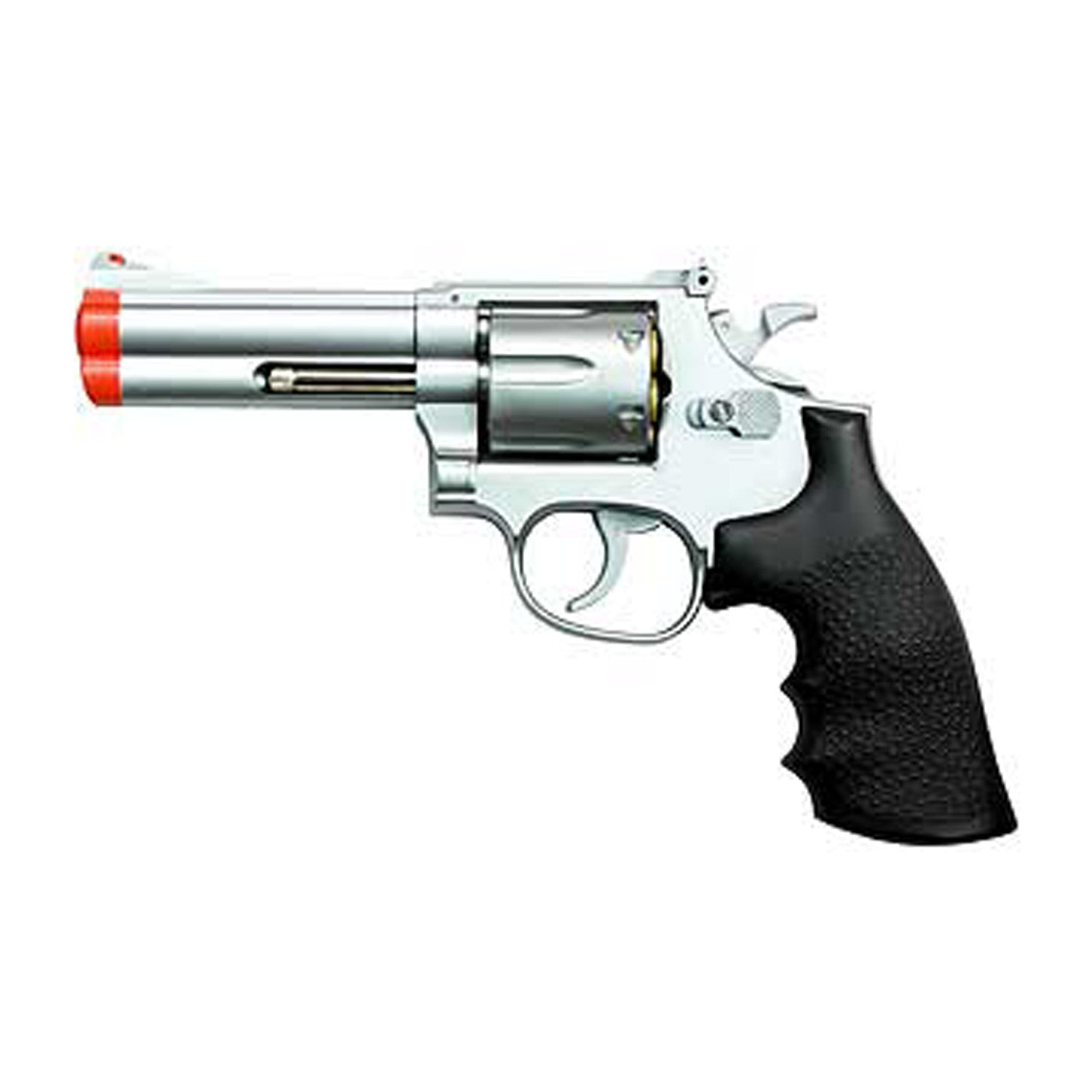 UHC Airsoft Spring Revolver w/ 4 Barrel - SILVER