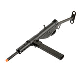 AGM MP058 Sten Gun AEG - FPS: 300-330 RPS: 13-14 Effective Range: 150-170 ft. Full Auto & Safety Functionality Metal Gearbox Metal Body Metal Stock