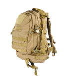Lancer Tactical 3-Day Assault Pack, Black, Tan, Multi-Camo