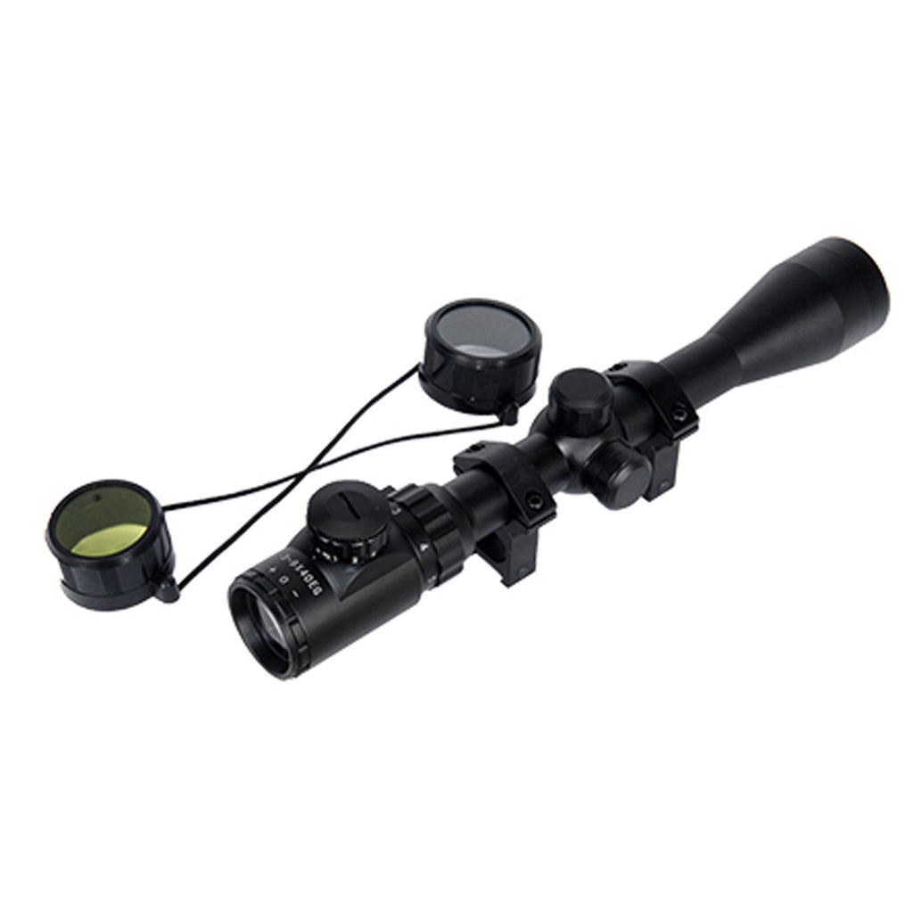 Lancer Tactical Red & Green Dual Illuminated Scope 3x-9x Magnification