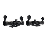 Lancer Tactical Red/Green/Blue Tri-Illuminated Scope 1.5x-5x Magnification