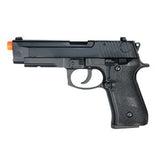 HFC Gas Powered Pistol with Blowback - Semi Only, 294 fps w/ 0.20g BBs, 2.45 lb gun net weight, 8.25" overall length