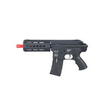 ICS CXP-15 P (PISTOL) SPORT LINE VERSION AEG-GEARBOX: VERSION 2 SPLIT DESIGN SPRING: M100 SPEED: 320 - 330 FPS WEIGHT: 3.85 LBS. LENGTH: 17.5 IN. MAGAZINE CAPACITY: 300 RD