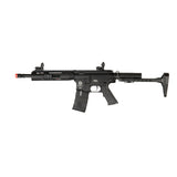 ICS CXP Tubular M4 - -Electric Automatic -Firing Modes: Semi-automatic and Full-automatic -Muzzle Velocity: 390-420 FPS -Magazine: 300-round high capacity (gear wind-up) -Gearbox: Full metal -Barrel: Full metal -Hop-up: Adjustable -Receiver: Full Metal
