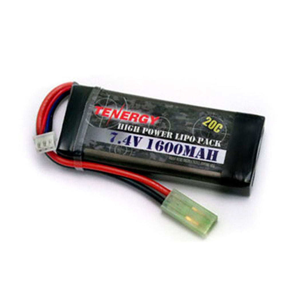 Tenergy LiPO 7.4V 1600mAh 20C