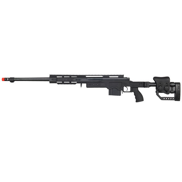 RIS CHASIS BOLT ACTION AIRSOFT SNIPER RIFLE w/FLUTED BARREL