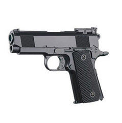 CO2 Powered Compact 1911 Blowback      CO2 powered     17 round magazine     Uses one 12 gram CO2 cartridge     Full metal     FPS 350-400