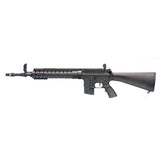 DBoys SPR M16 - Gearbox Type: Type 2 Accuracy: 200 feet Muzzle Velocity: 400 fps Magazine Capacity: 300 rounds, Metal Receiver Ergonomic Pistol Grip One Piece Free Floating Handguard w/ RIS Flip Up Front & Rear Sights