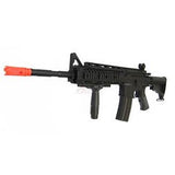 DBoys Full Metal M4 S-System -       400 FPS with 0.20g BBs     Full Metal Body     Full Metal RIS     Flip Up Rear Sight     Full Metal V2 Gearbox     363mm inner barrel     Adjustable Hop Up     Vertical Foregrip     300 Round High Capacity Magazine     Adjustable Length LE Stock     External Battery Box     Safe/Semi/Full Auto Modes