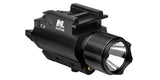 Tactical Flashlight & Green Laser Comb