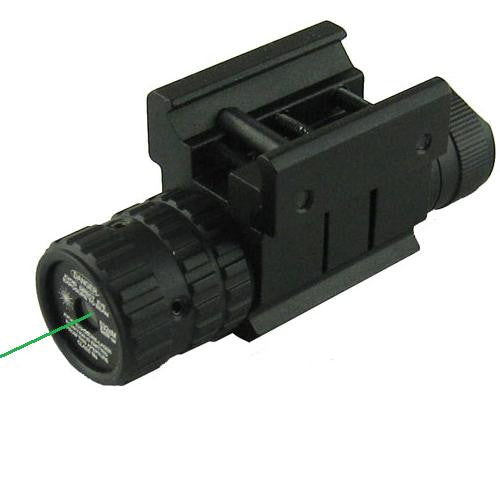 Tactical Green Laser Sight With Weaver Mount and pressure pad