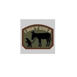 Shop: Mil-Spec Monkey I Don't Give a Rat's Ass Morale/Tactical Velcro Patch.