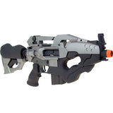 S.T.A.R. Dragon M4 AEG - Semi-automatic and Full-automatic Muzzle Velocity: 360-400 FPS Magazine: 280-round high capacity (gear wind-up) Gearbox:  Full metal Version II Hop-up:  Adjustable Weight:  5.5 pounds Collapsible Stock Wired to the front 12-14 Rounds Per Second