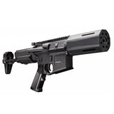 Krytac M4 Alpha SDP - Full metal construction, Adjustable hop-up, Rate of fire: 18 RPS Two-position collapsible stock Ambidextrous fire selector Lock in bolt and bolt release 1. sling adapter installed Integrated FET system Anti-corrosion mechbox coating