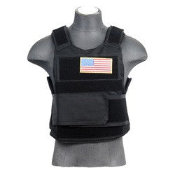 Lancer Tactical Body Armor Vest w/ Airsoft Ballistic Plates