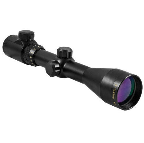 NcStar 3-12X50E Red Illuminated Mil-Dot Scope