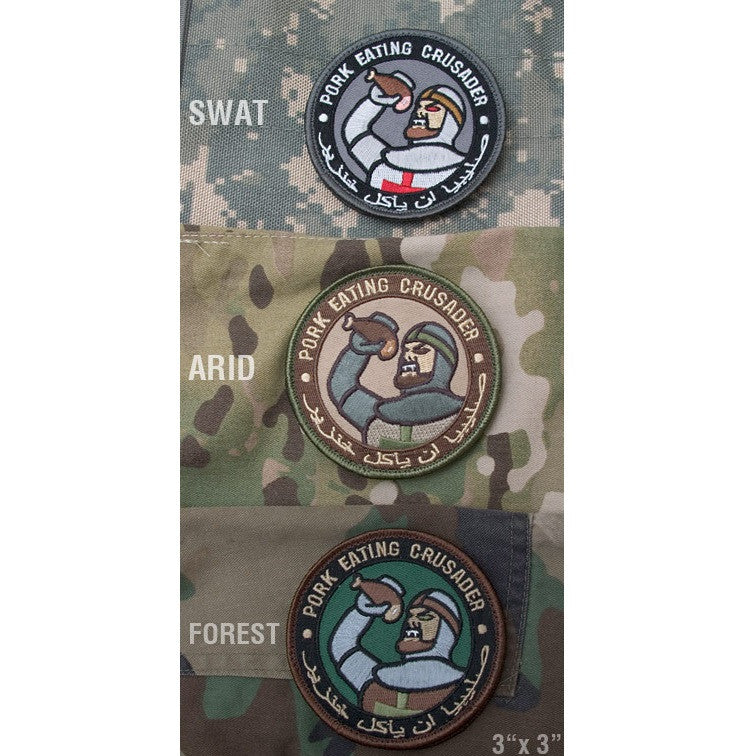 Pork Eating Crusader Patch