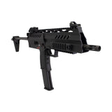 We-Tech Gas Blowback SM8 -       Full & Semi-Auto Shooting Mode     Functional cocking handle     Bolt locks open after the last shot     Ambidextrous magazine release, fire selector, bolt catch, and charging handle     Two position retractable metal stock     20mm Standard Top, Side & Under Rail for accessories     50 round capacity magazine     Adjustable Hop-up System     380-400 FPS     Manufacturer: WE-Tech