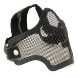 Tactical Metal Mesh Half Mask