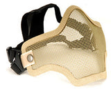 Tactical Metal Mesh Half Mask