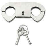 THUMB CUFFS, CHROME