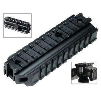 TriRail AR15 Carry Handle Three Rail See Thru Mount