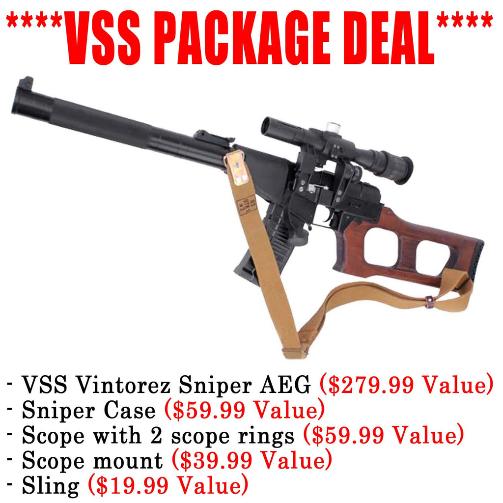 VSS Vintorez Sniper ***PACKAGE DEAL!!!***