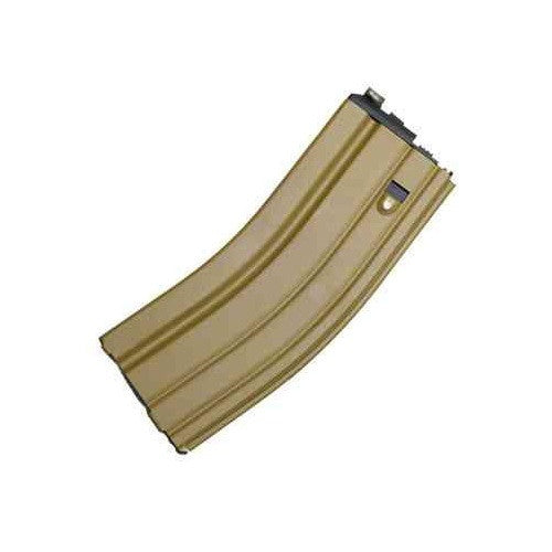 WE M4 Open Bolt Gas Airsoft Magazine Tan