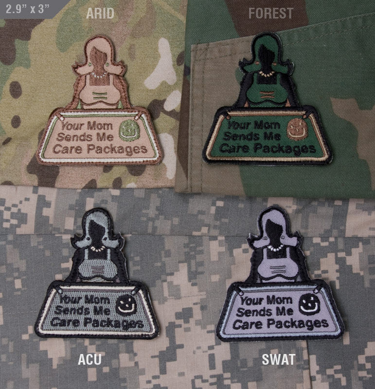 "Your Mom Sends Me Care Packages" Patch